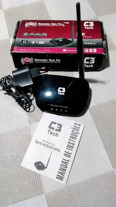 Roteador Wireless C3 Tech W-RIOOOnL - Foto 4