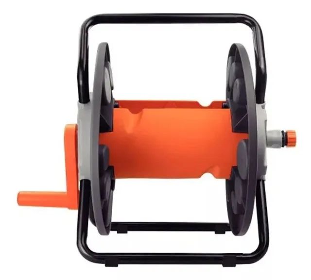 Kit Mangueira Para Jardim 15m Enrolador De Mangueira E Luva - Foto 4