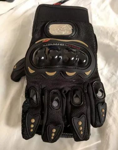 Par de luvas motoqueiro Tam L