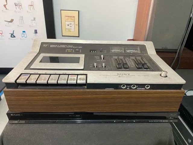  Sony Stereo cassette- corder tc 13)Sd