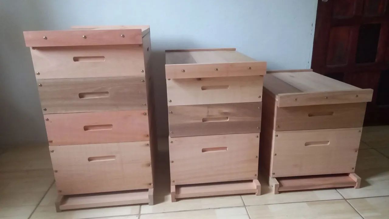 Caixa de abelha padrão Langstroth. - Foto 3
