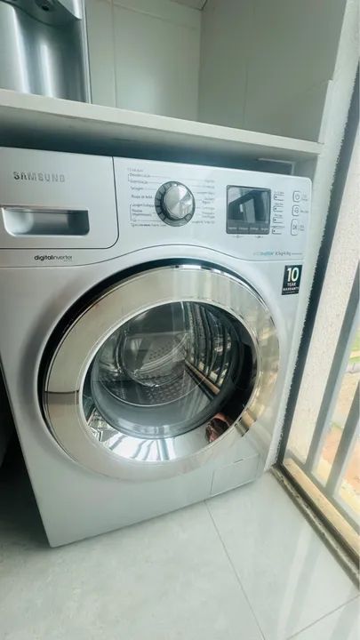 Lava e seca Samsung 8,5 ecobubble digital inverter