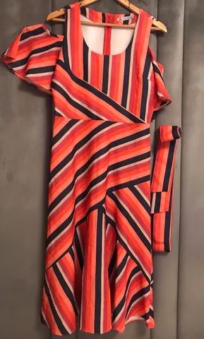 Vestido listas marca Luzia Fazzoli 
