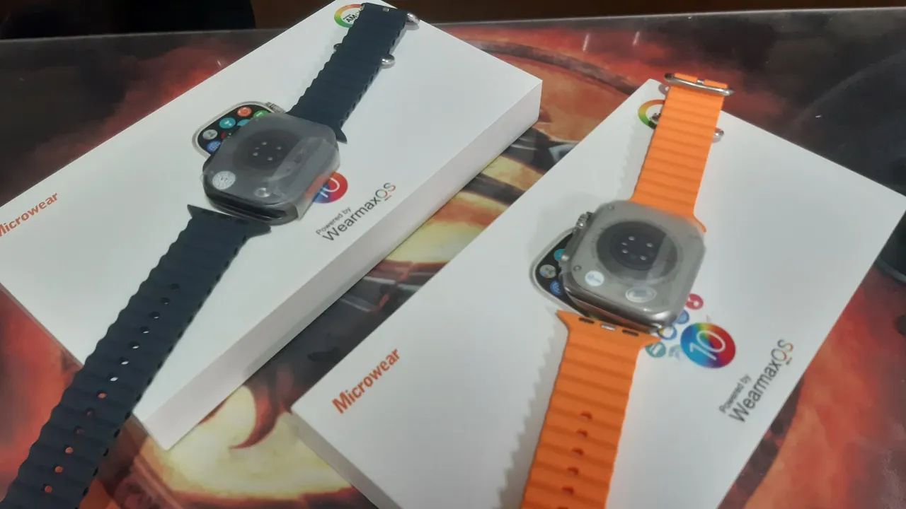 smartwatch w69 ultra amoled - já é o menor preço - Foto 3