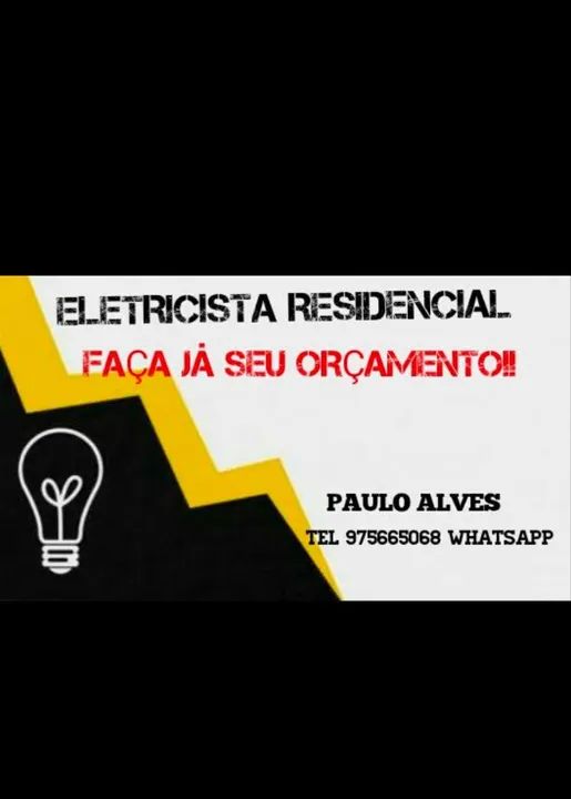 Eletricista Residencial - Faça seu orçamento!