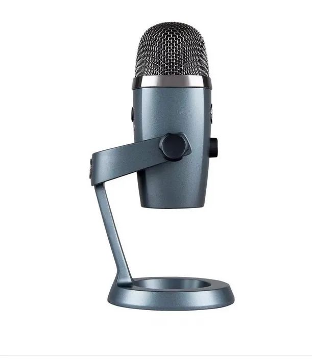 Microfone Condensador Usb Blue Yeti Nano - Cinza Shadow Grey - Foto 2