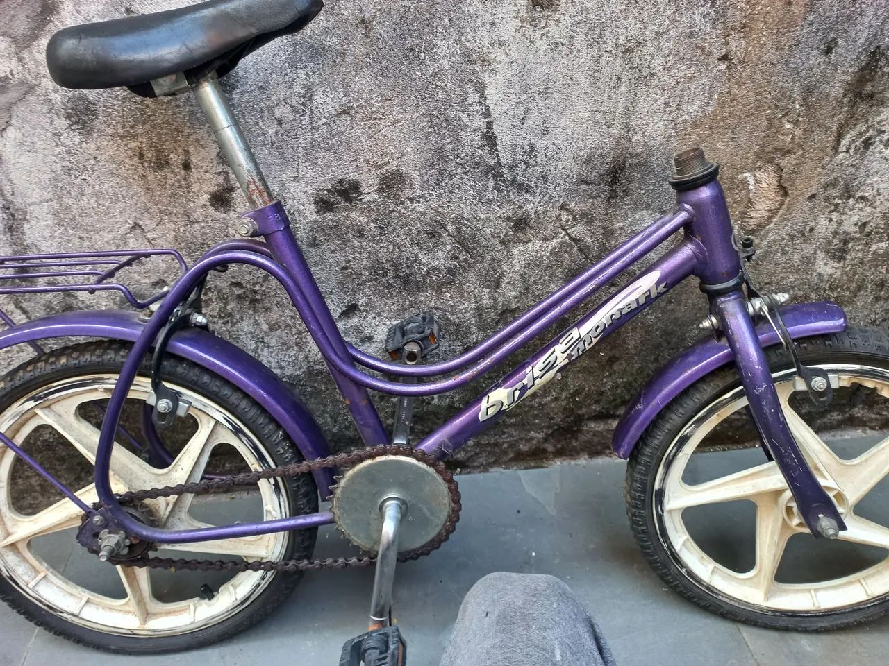 Bicicleta monark brisa aro 16 sem guidão no estado 