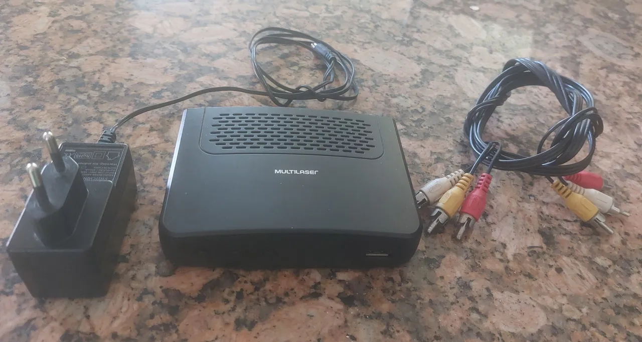 Conversor Digital Multilaser FullHD para TV tubo Plasma e LCD