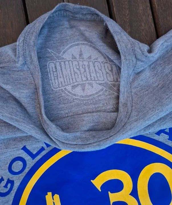 Camiseta Golden State Warriors - Tam p - Foto 2