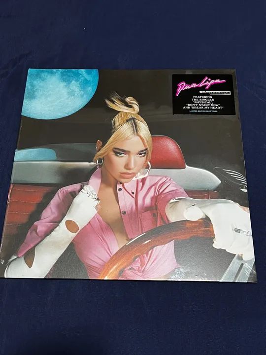 Disco de Vinil Dua Lipa - Future Nostalgia Blue Edition (Novo)