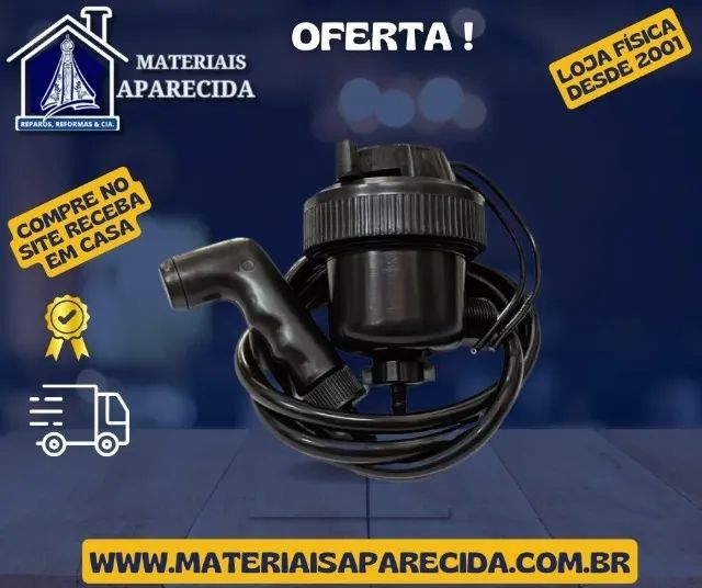 Aquecedor Lavatorio Cabelereiro Preto - novo
