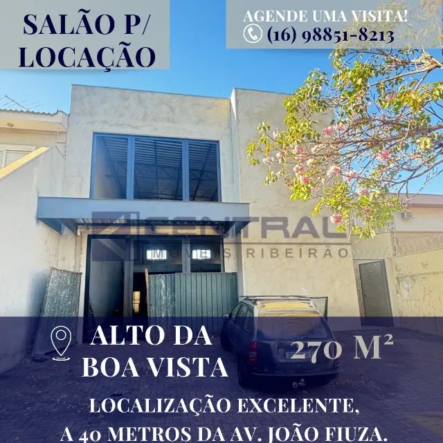Salão comercial no Alto da Boa Vista, 270m².