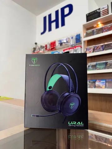 Headset Gamer T-Dagger Ural Preto | Parcela Sem Juros | Loja Física Curitiba