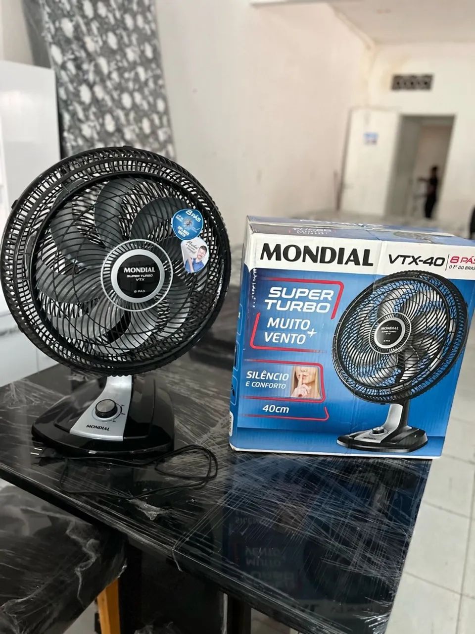 Ventilador de Mesa Mondial 40cm novo