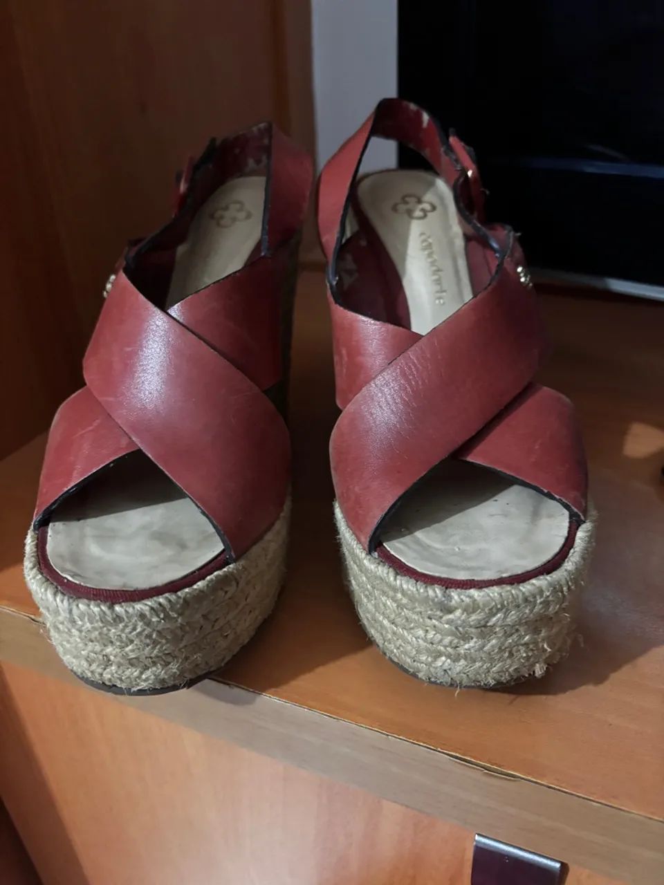 Sandália Capodarte marrom ( caramelo) - Foto 4