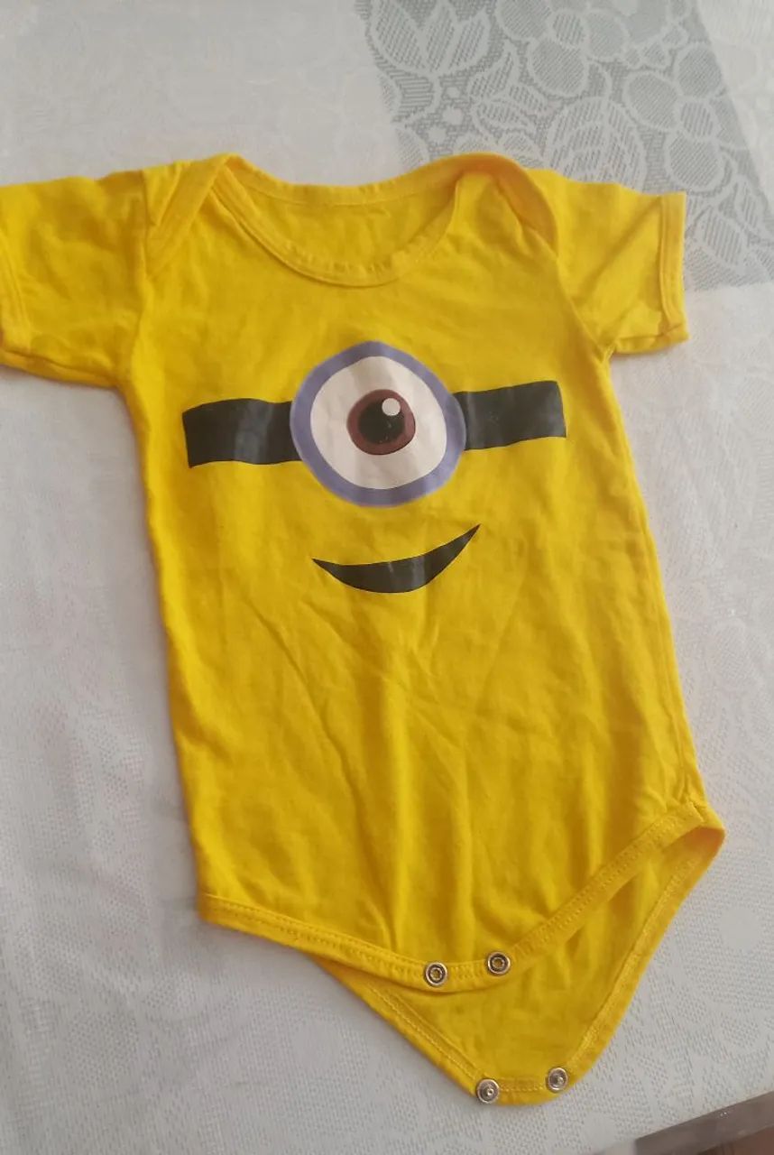 Body Infantil Minions - Foto 4