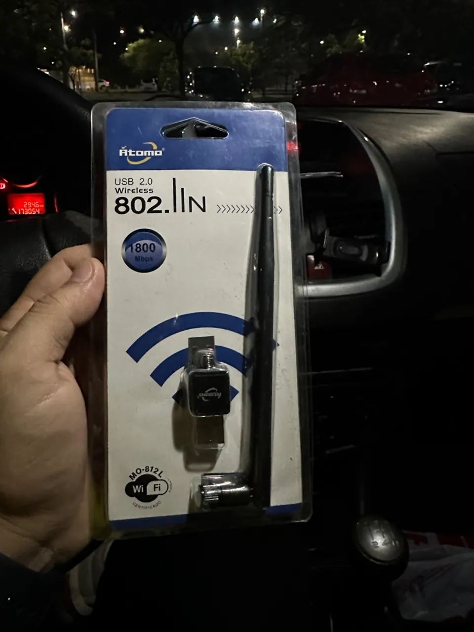 Adaptador Wi-Fi USB Atomo 150Mbps - Foto 2