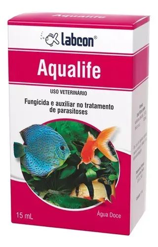 Labcon Aqualife 15ml Fungicida Para Aquários De Água Doce