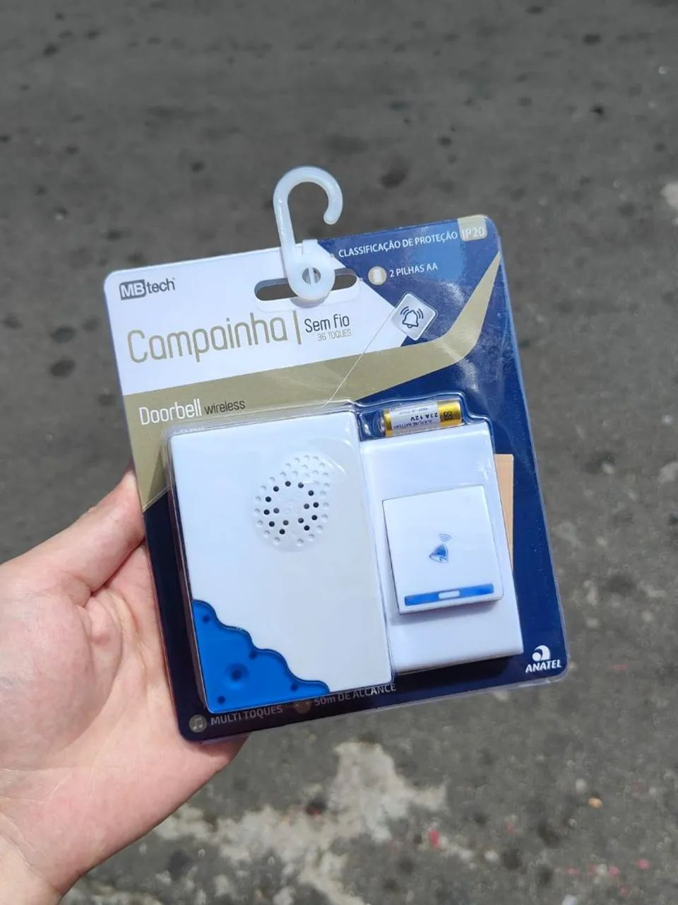 Campainha sem fio - ENTREGA A DOMICÍLIO 