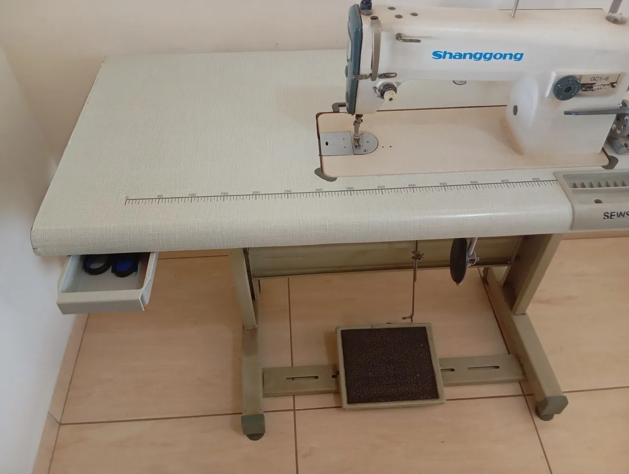 Máquina de costura industrial Shanggong