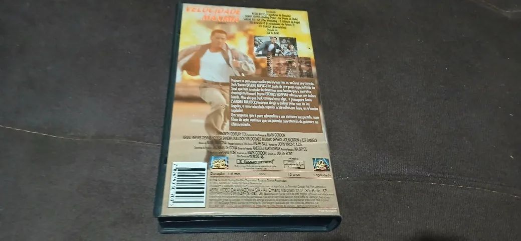 Filme Vhs Velocidade Máxima Legendado Keanu Reeves - Foto 4
