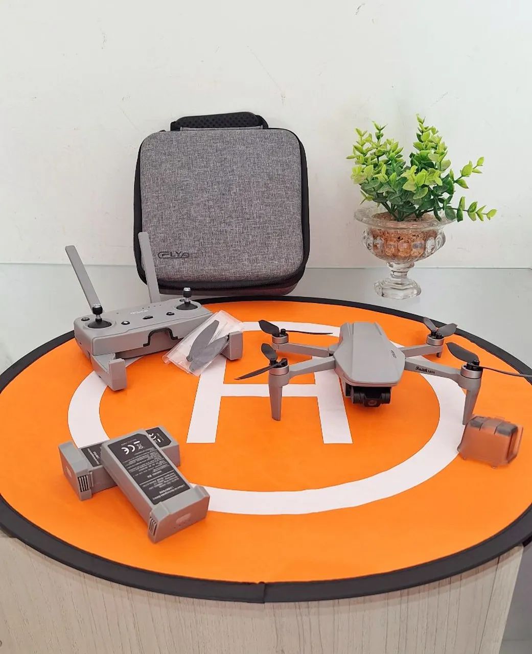 Drone Cfly Faith Mini 5g 4k -<br>Gimbal 3 Eixos - 3km Cor Cinza - Foto 3