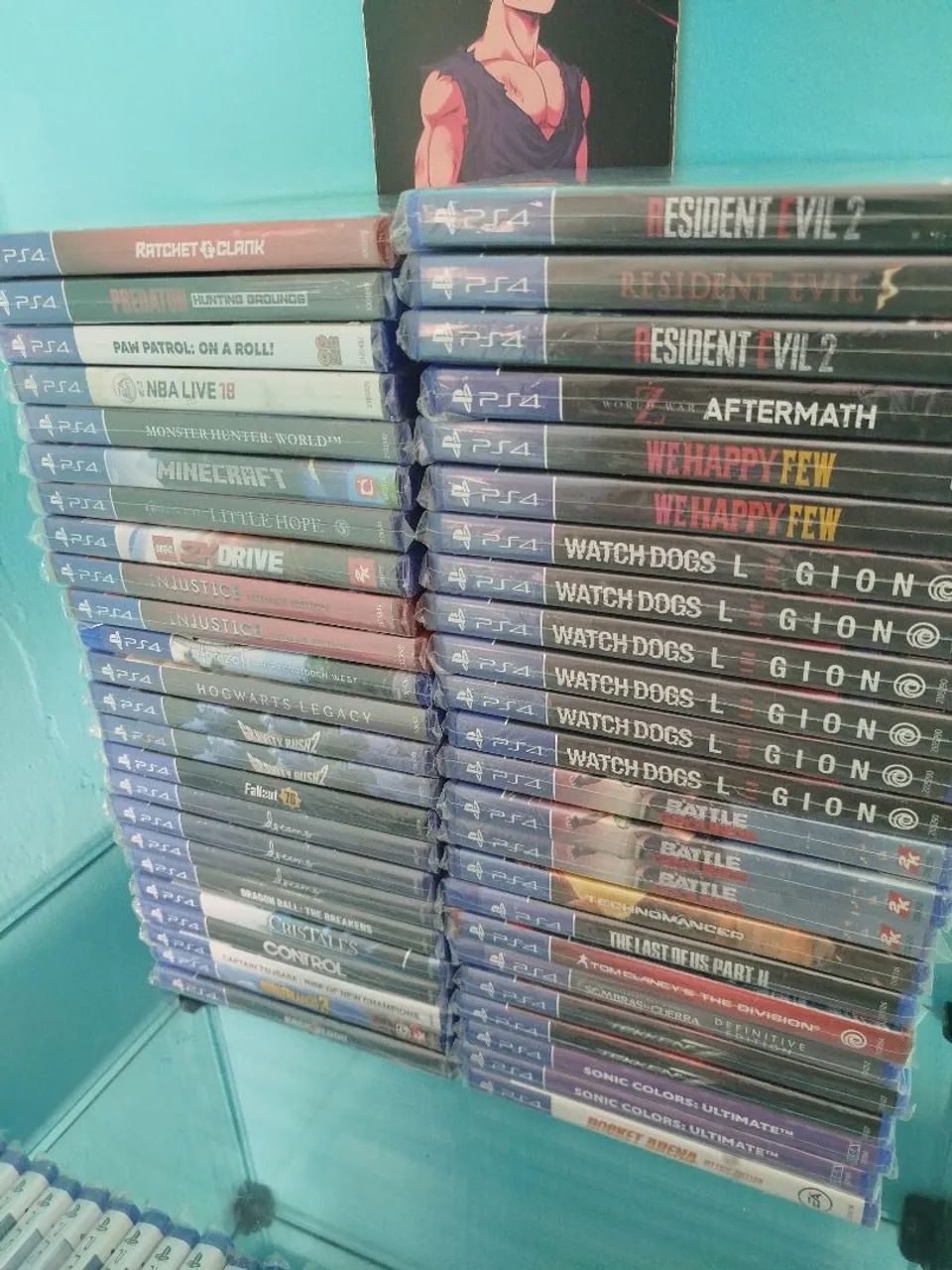 jogos PS4 novos- Valores na descrição 