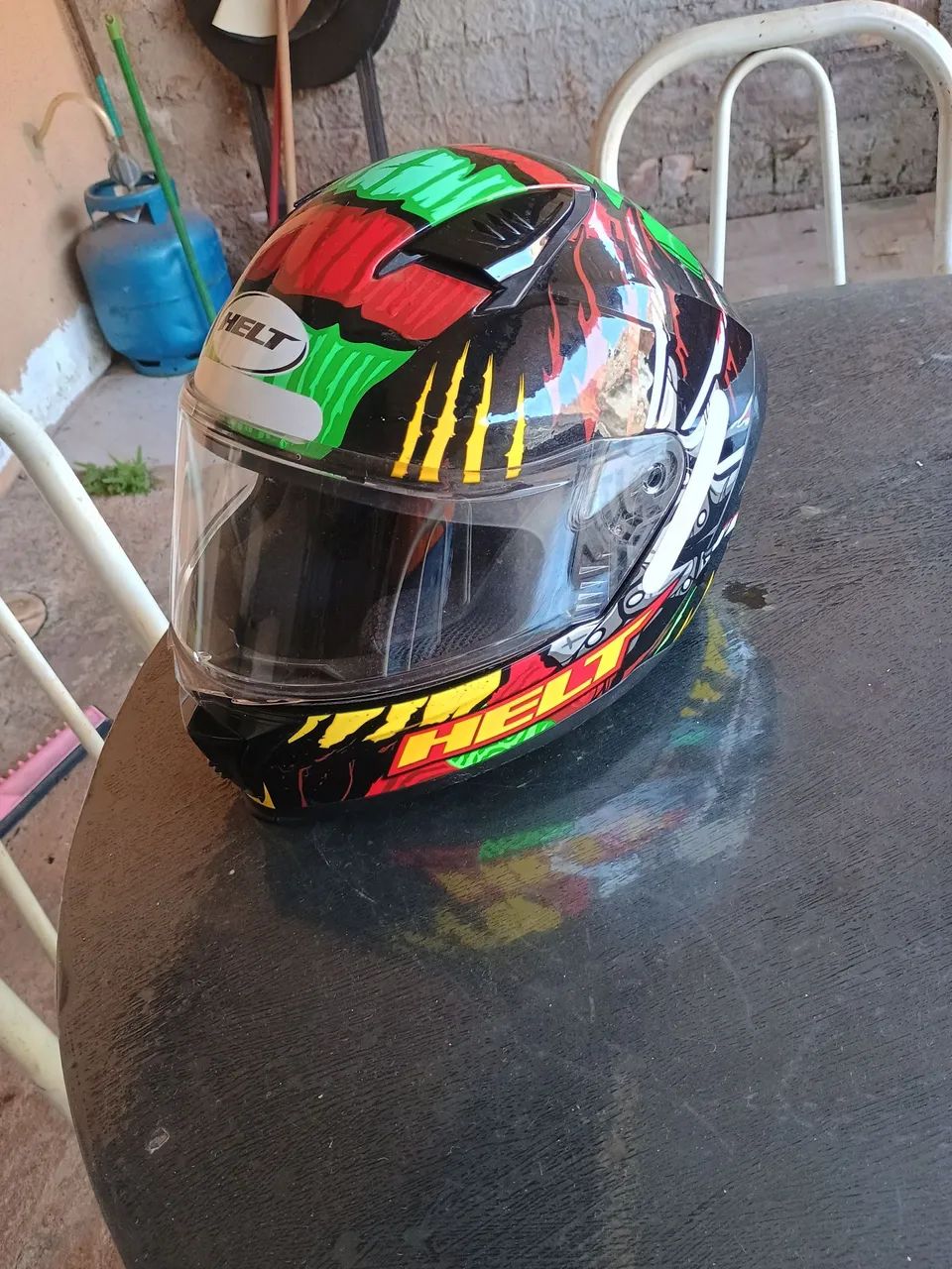 Capacete helt 450 nunca usado  - Foto 3