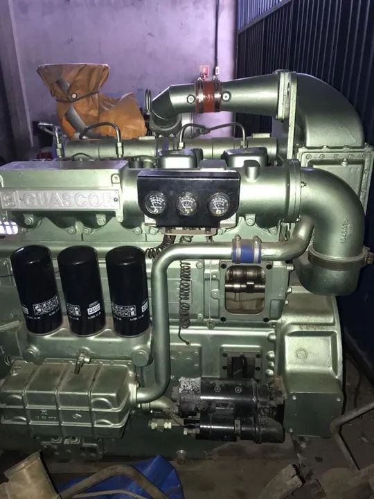 Motor Marítimo Guascor - Seminovo. 800hp