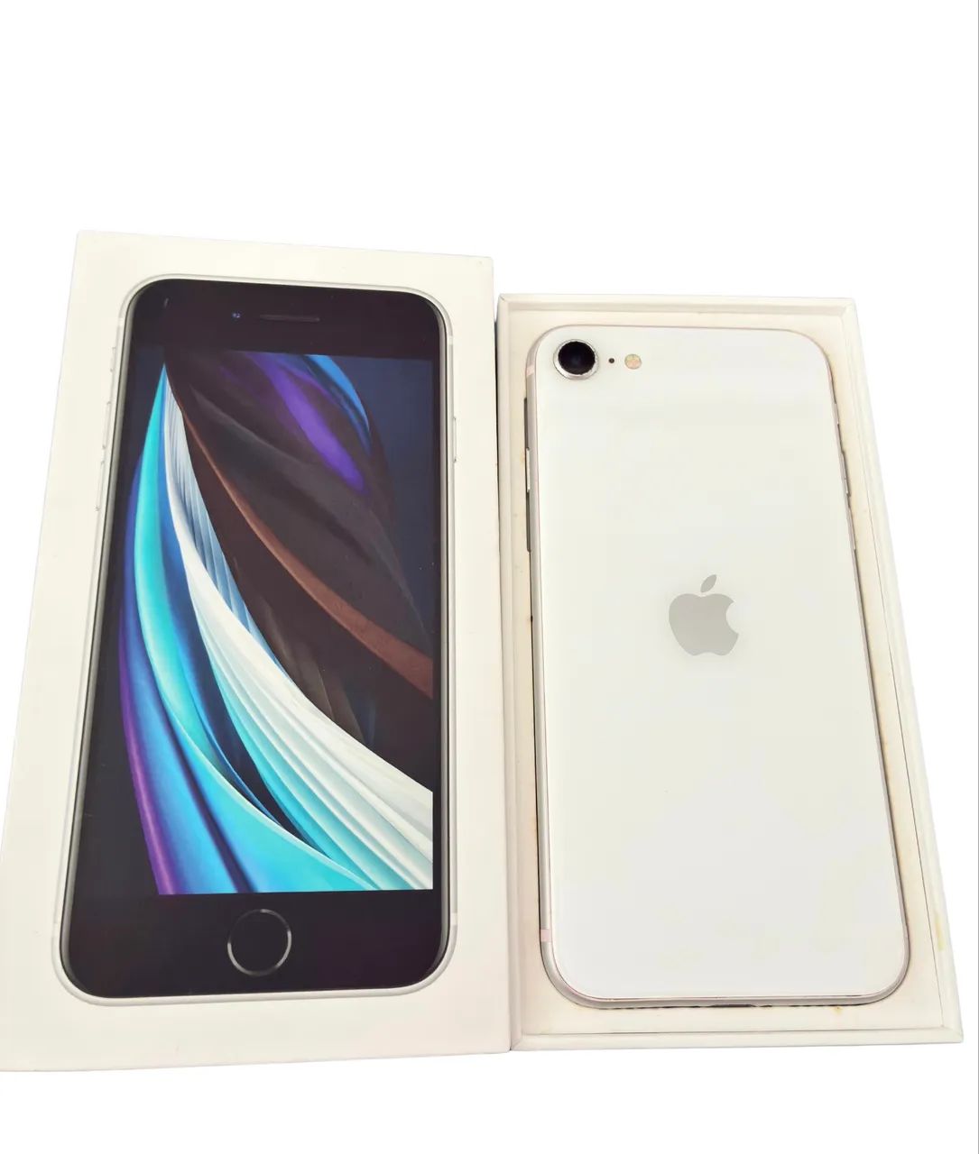 4725 iPhone SE 第2世代 64GB ホワイト iPhone SE (2ª geração) 64GB Branco - Celulares e Smartphones