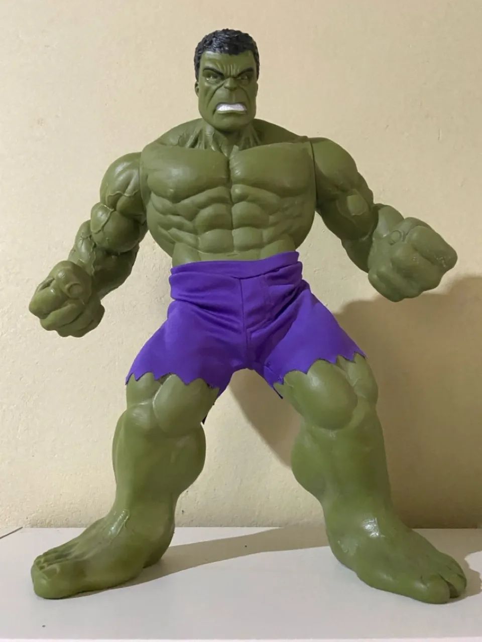 Boneco Gigante Articulado Hulk Marvel Revolution 55cm Mimo
