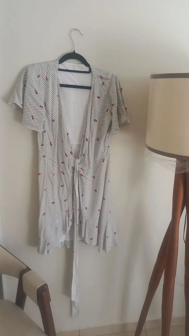Vestido estampado detalhes  - Foto 2