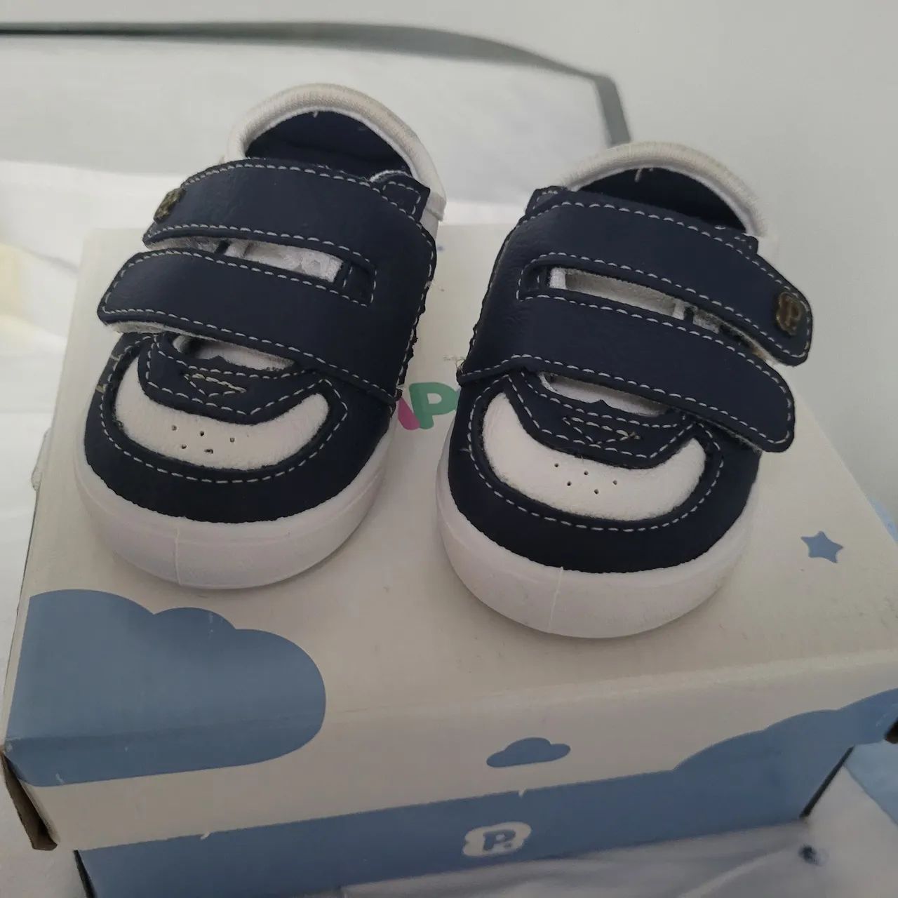 Tênis Bebê Azul Marinho - Tamanho 17