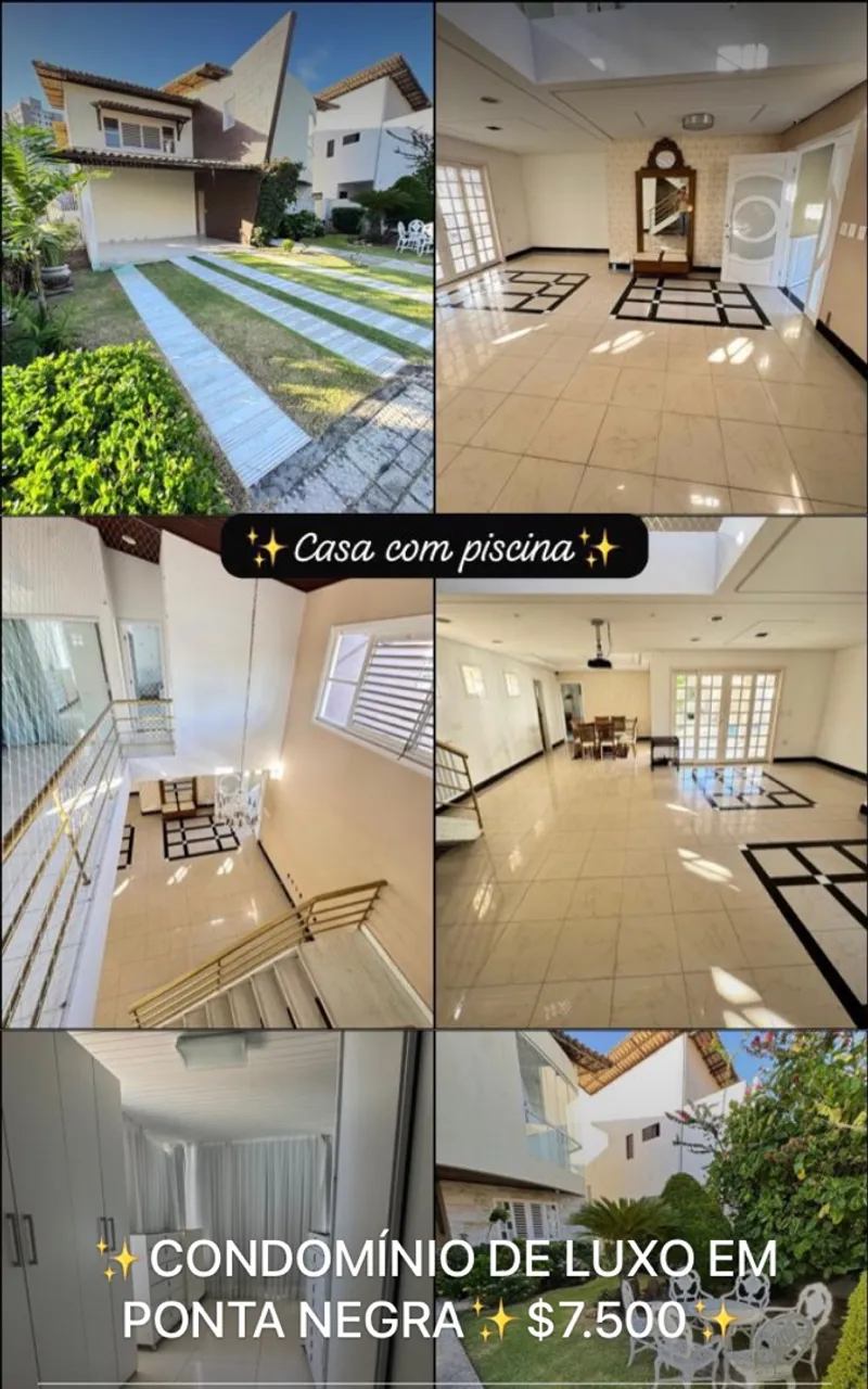 PONTA NEGRA BOULEVARD/CASA COM PISCINA