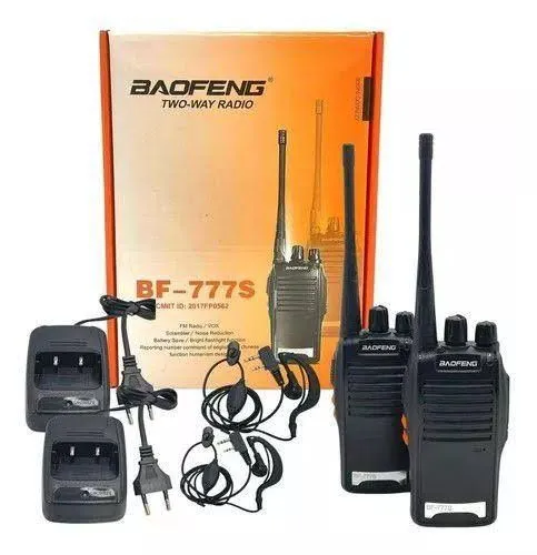 Rádio Comunicador Baofeng BF-777S - Kit Completo