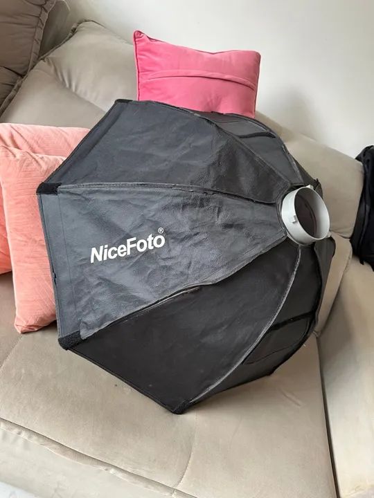 Octabox com grid 90cm para Iluminação Fotográfica