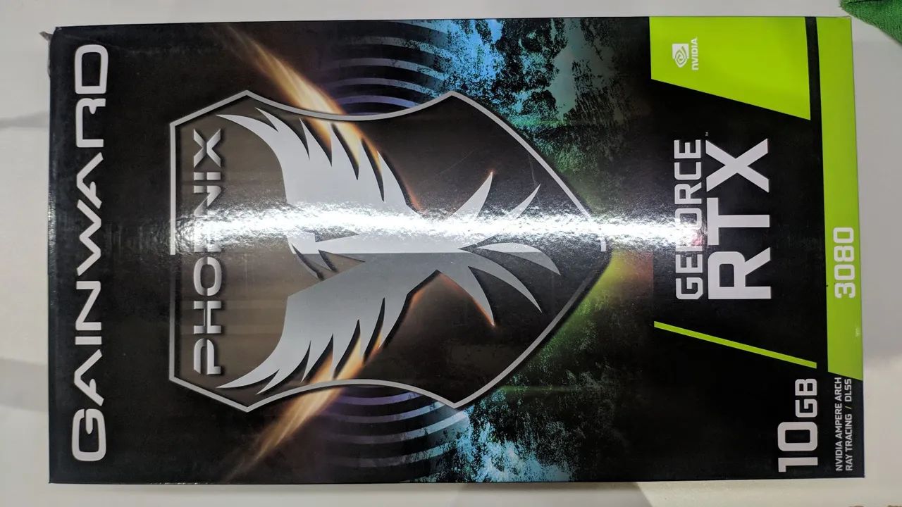 Placa De Vídeo GeForce RTX 3080 10gb Phoenix GDDR6X 320bits Placa De Vídeo GeForce RTX 3080 10gb Phoenix GDDR6X 320bits