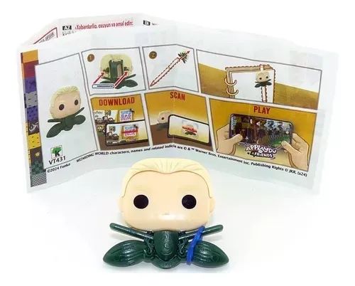 Draco acessório Kinder Joy Quadribol