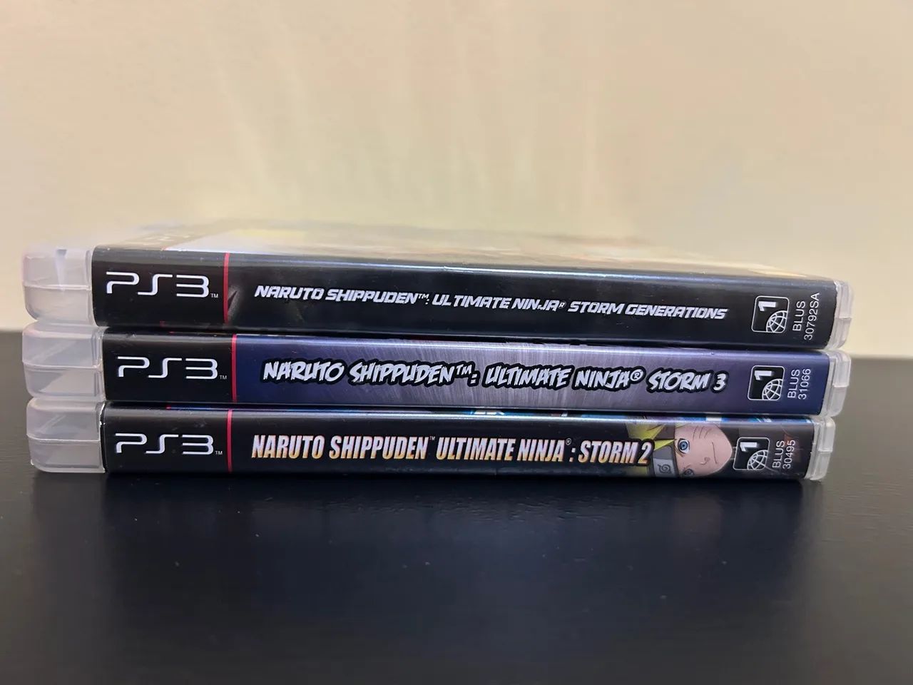 3 jogos Naruto Storm PS3 - envio OLX pay - Foto 2