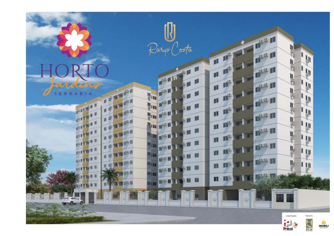 Apartamento HORTO JARDINS com 3 quartos em Serraria - Maceió - AL