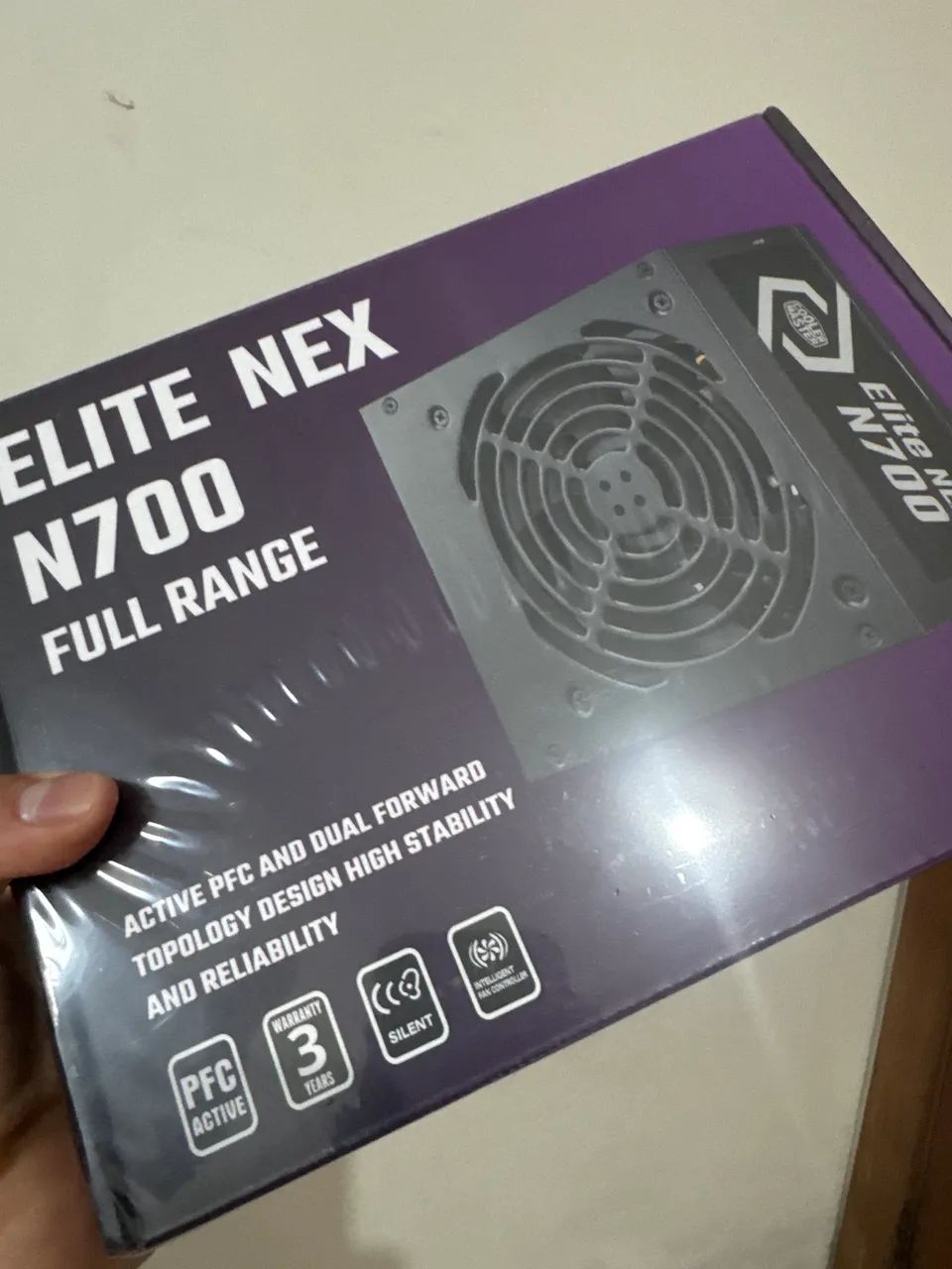 Fonte Cooler Master Elite Nex N700 Fr 700w Mpw 7001 acan - Foto 4