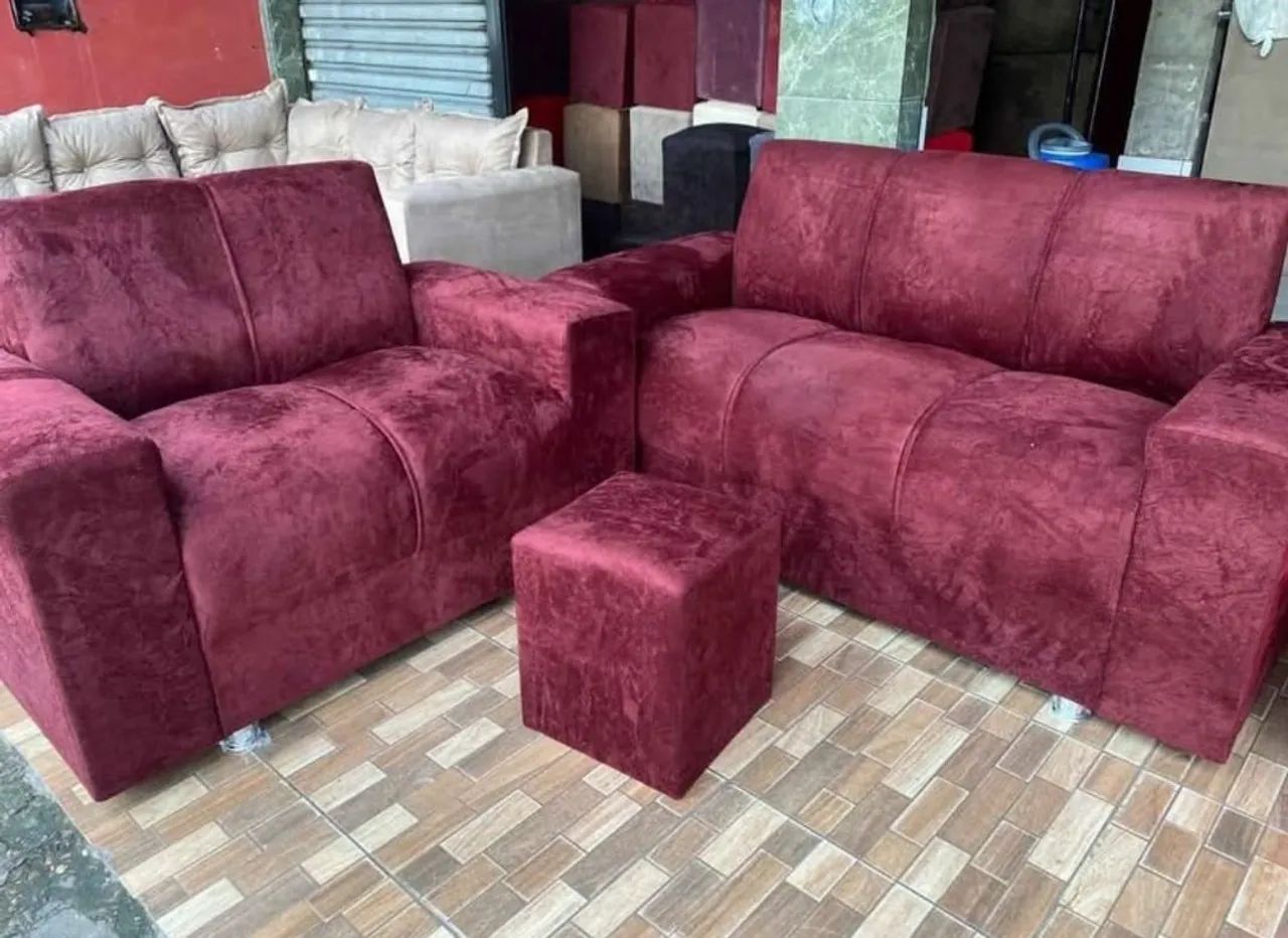 Conjunto de Sofá de 2 e 3 lugares 