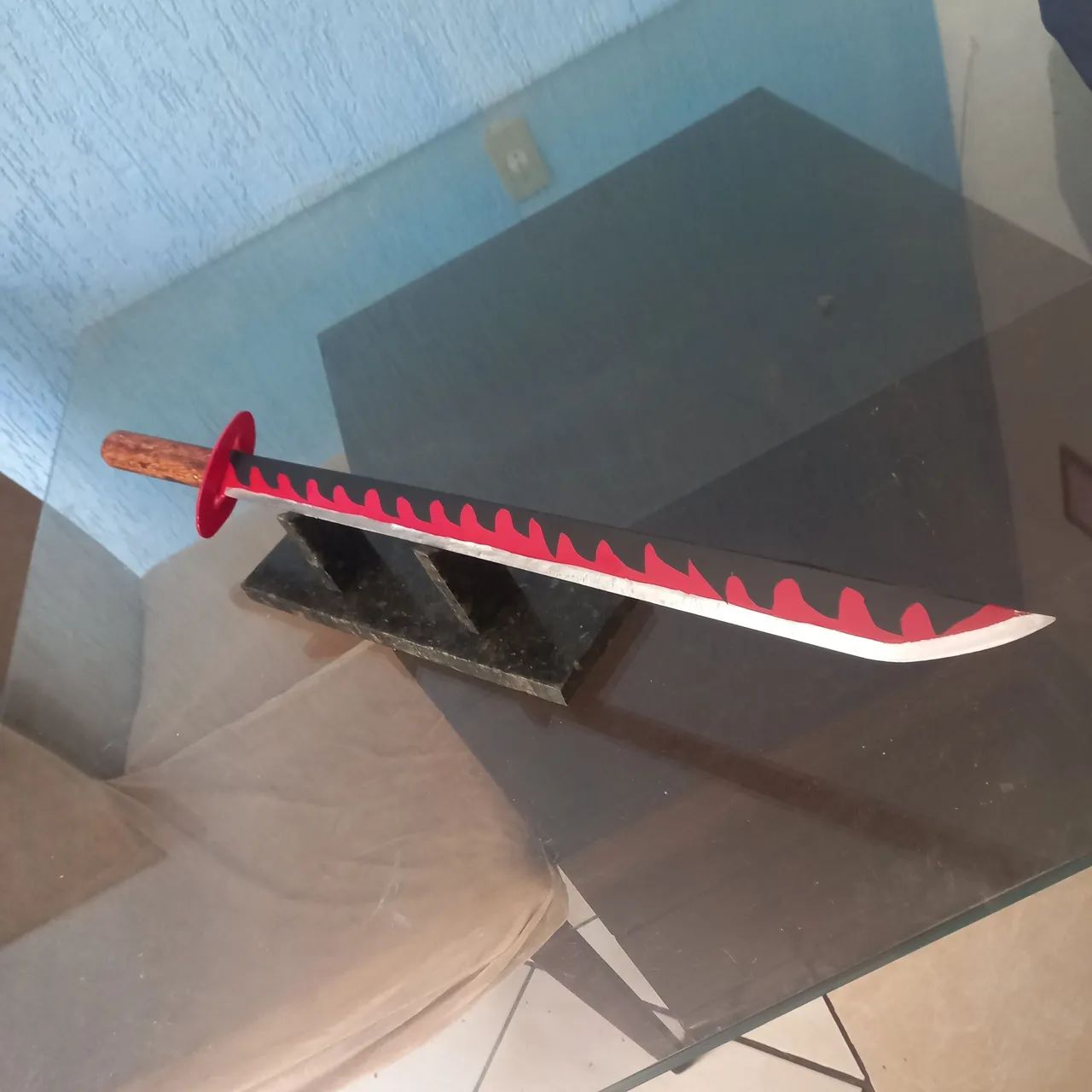 Katana Decorativa - Lâmina em Aço Carbono - Foto 3