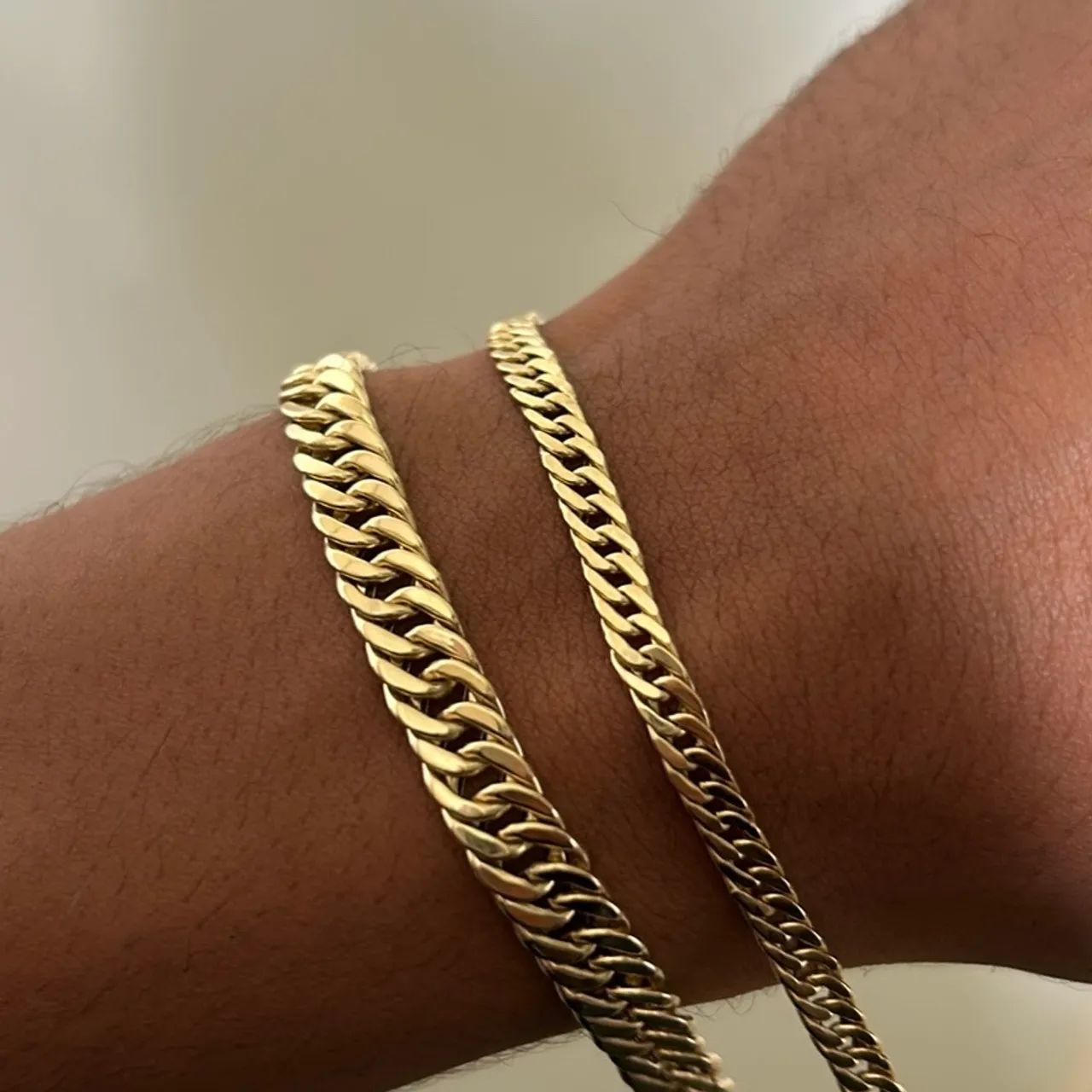 Pulseiras 25g maciço ouro 18k -  - Foto 2