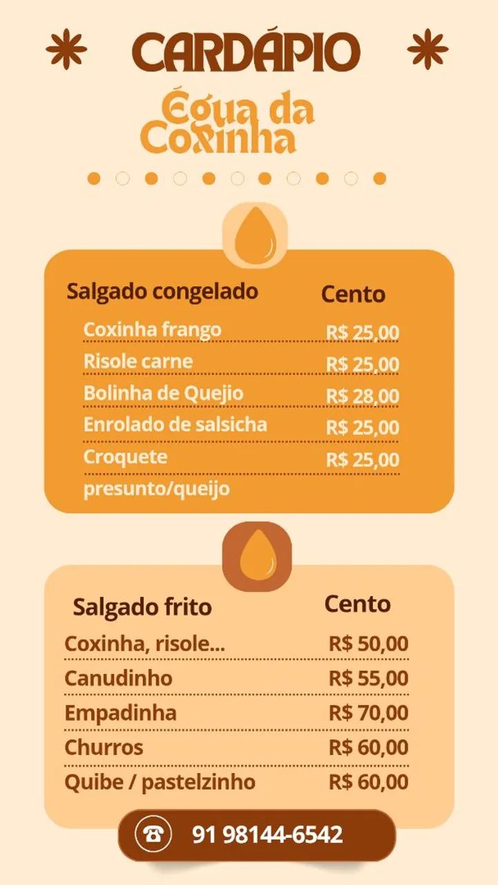 Combo Dia das Mães - Coxinha, Pastel, Bolo e Refrigerante - Foto 2
