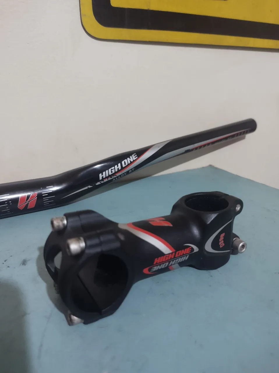 Mesa avanço de bicicleta High One D298 90mm 7° Over aheadset