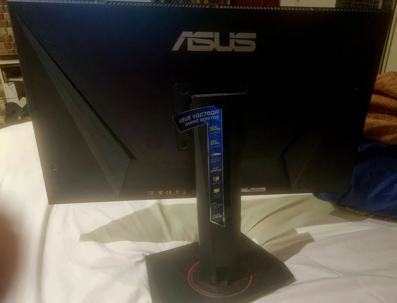 Monitor Gamer ASUS VG278QR com placa de vídeo NVIDEA GFORCE - Foto 2