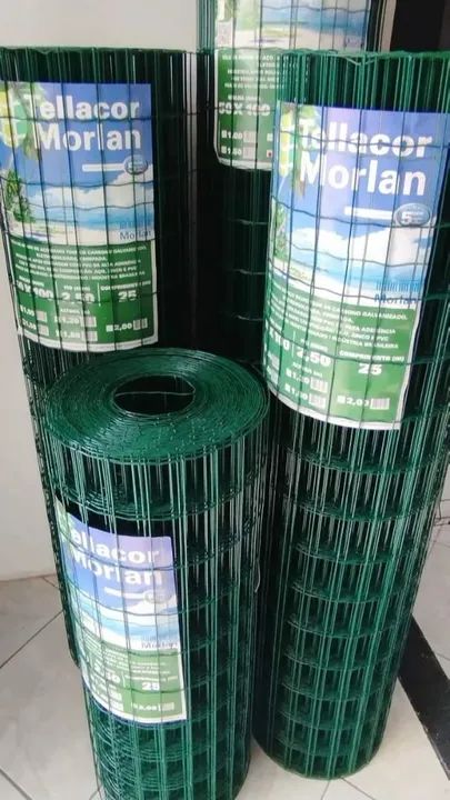 Tela Soldada Revestida em PVC ? Tellacor Morlan ? Tela Revestida em PVC Morlan Soldada  - Foto 2