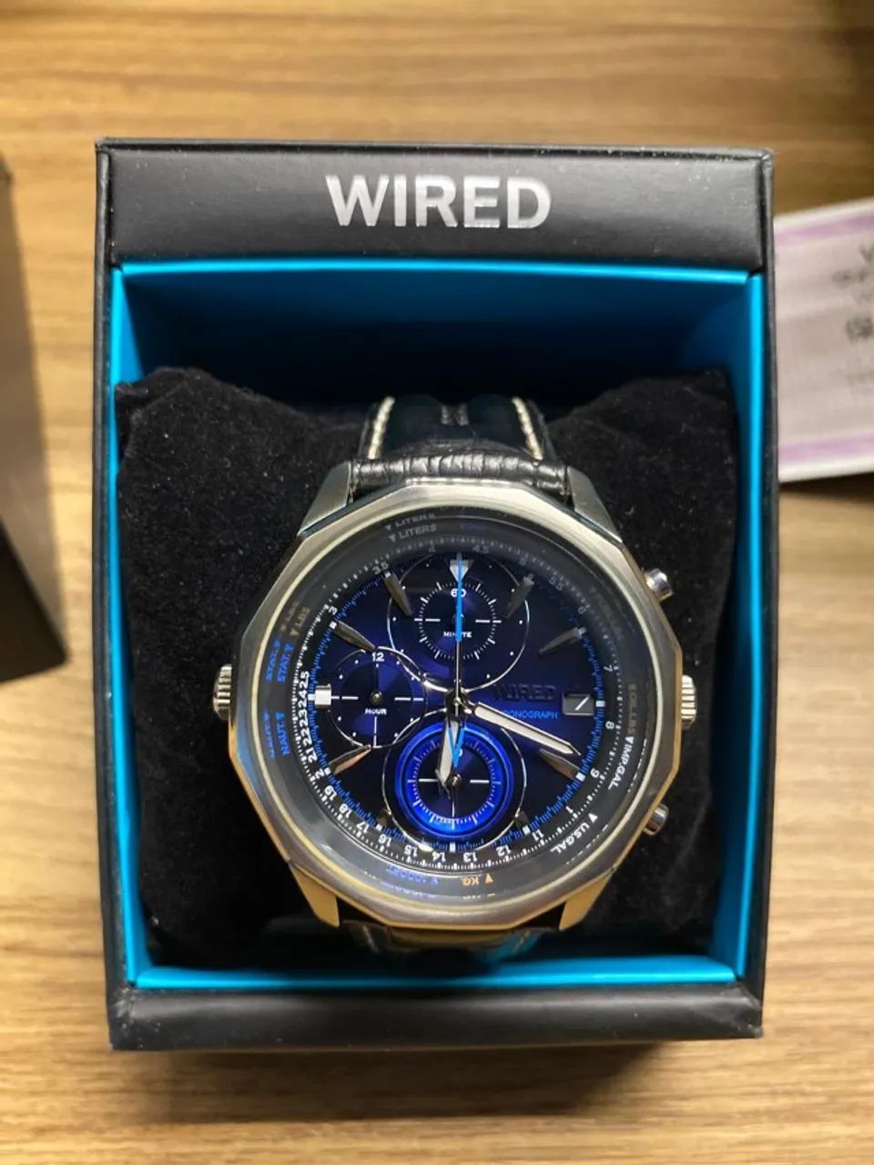 Seiko Wired VK67-K090 - Relógio Masculino 42mm. Novo Importado do
