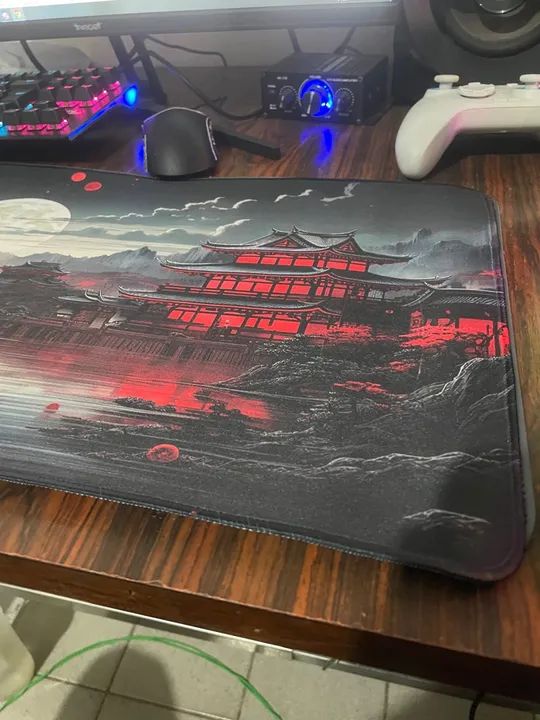 Mousepad Gamer com Design Japonês 300x700x2MM - Foto 2